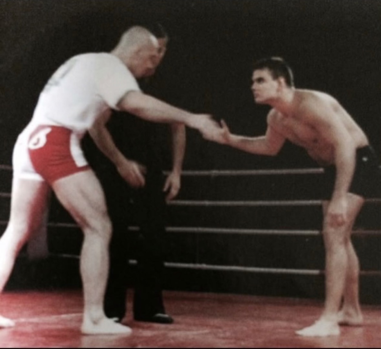 A no gi match, Carlson Gracie lineage